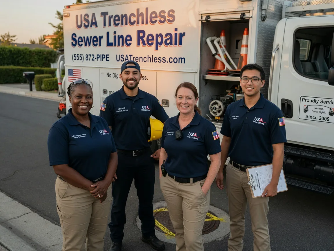 Sewer Line Repair company in Fifty Six, AR